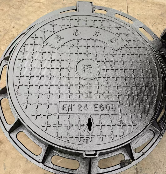 甘南球墨铸铁五防井盖展示
